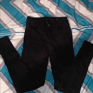 black american eagle jeans